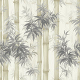 SD70501HN Moso bamboo watercolor botanical wallpaper from Say Decor