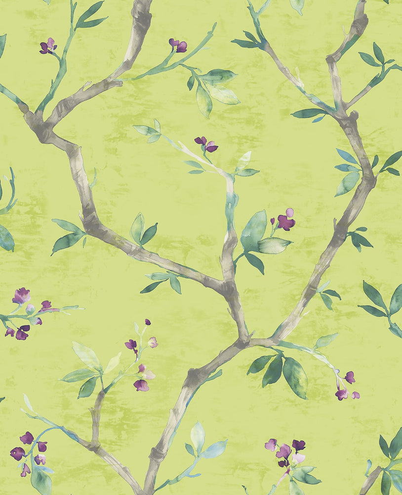 SD40901HN Bowston blooming branch floral wallpaper from Say Decor
