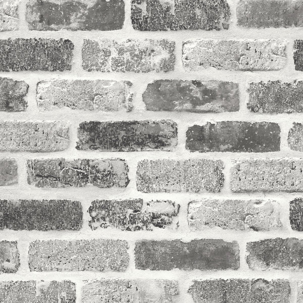 
                  
                    NW30510 peel and stick grey brick removable wallpaper by NextWall
                  
                