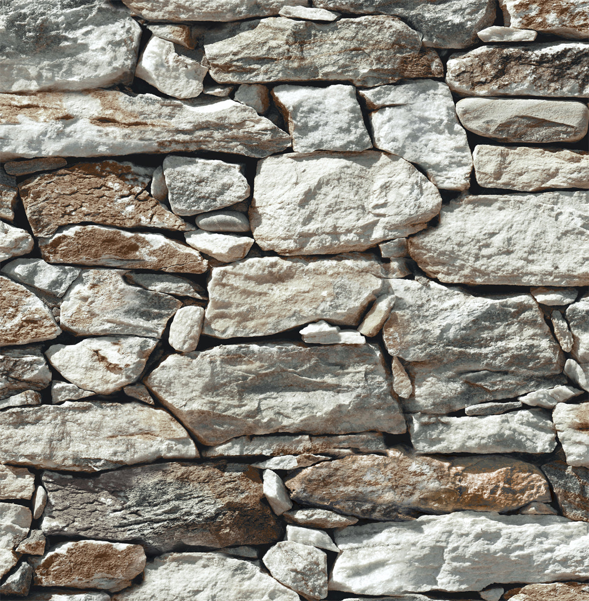 NW30900 peel and stick faux stone removable wallpaper by NextWall