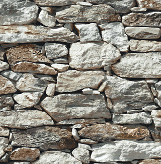 NW30900 peel and stick faux stone removable wallpaper by NextWall