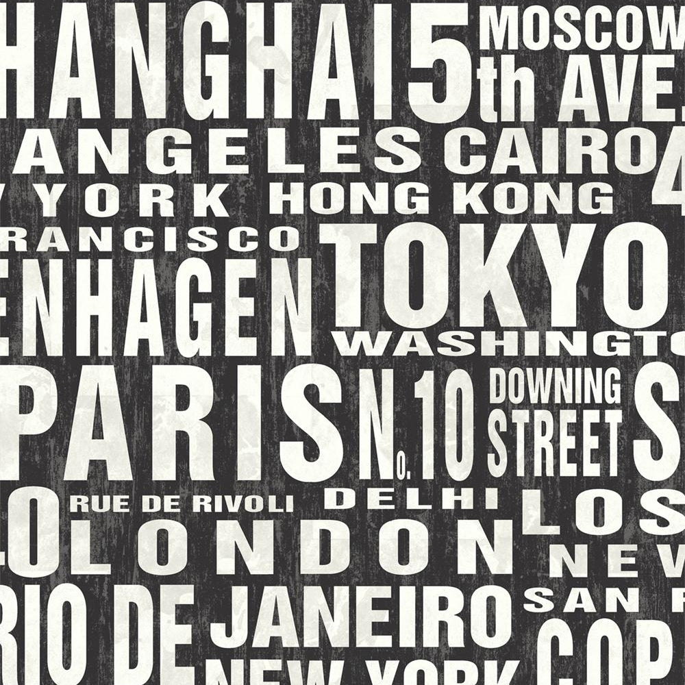 
                  
                    NW31400 peel and stick graphic black and white wallpaper by NextWall
                  
                