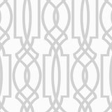 NW31508 peel and stick gray deco lattice removable wallpaper by NextWall