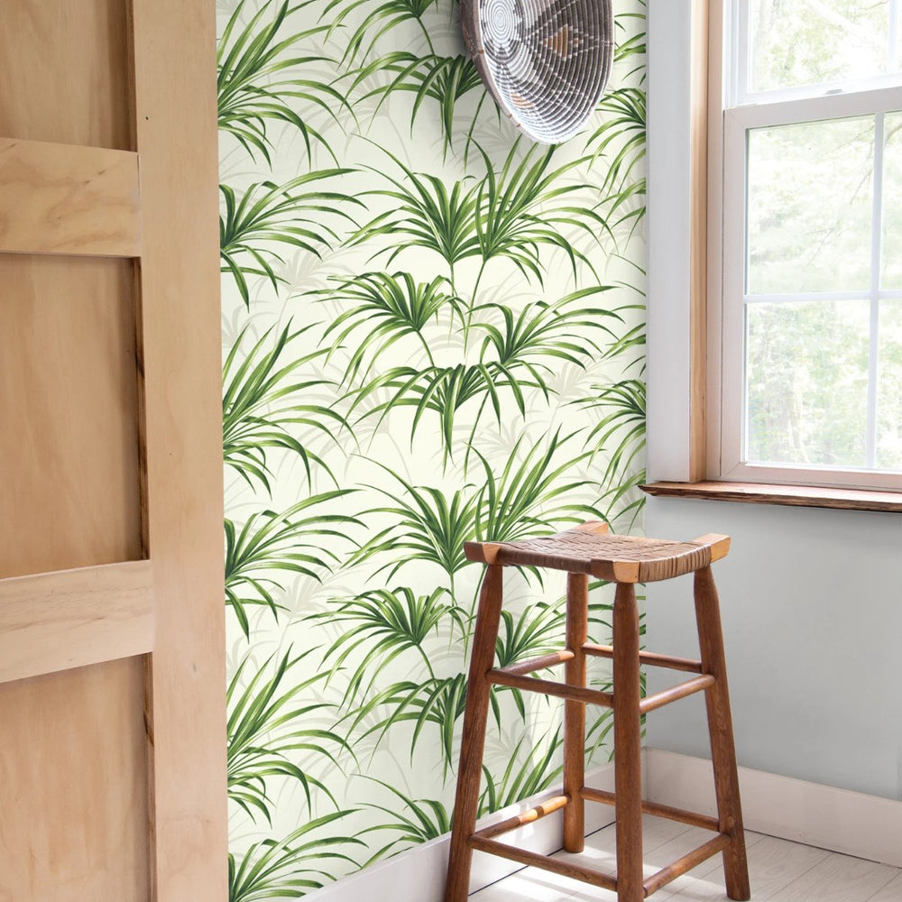 
                  
                    NW32504 tropical palm leaf peel and stick removable wallpaper decor by NextWall
                  
                