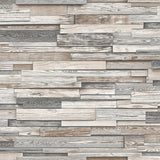 NW32600 reclaimed wood plank peel and stick removable wallpaper by NextWall