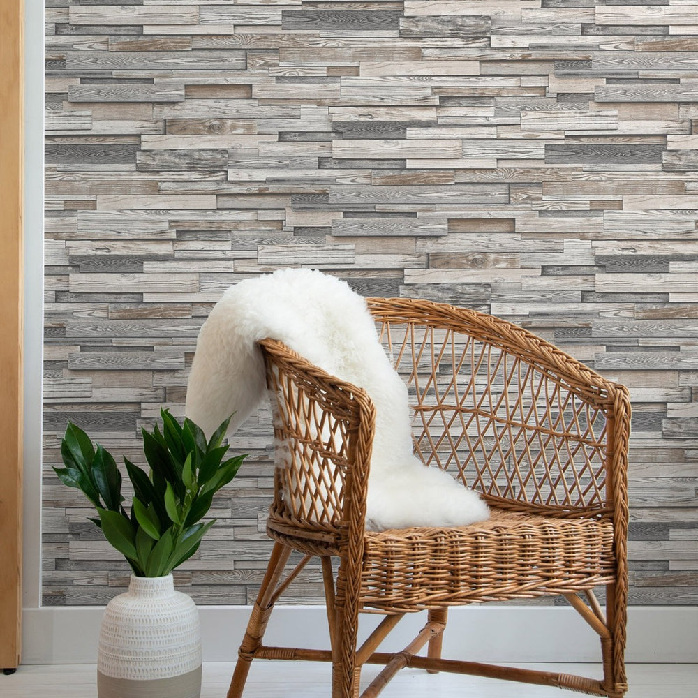 
                  
                    NW32600 wood plank peel and stick removable wallpaper
                  
                