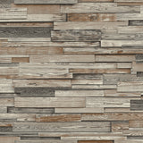 NW32600 reclaimed wood plank peel and stick removable wallpaper by NextWall