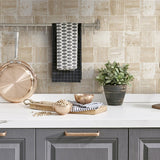 NW33408 wood block rustic peel and stick removable wallpaper backsplash by NextWall