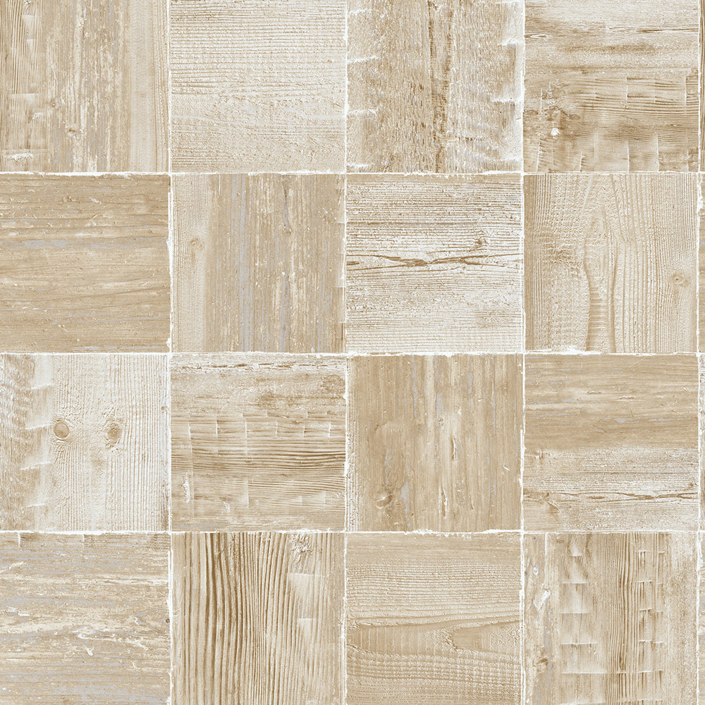 
                  
                    NW33408 wood block rustic peel and stick removable wallpaper by NextWall
                  
                