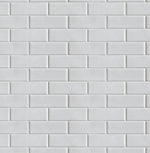 NW34000 off white subway tile peel and stick removable wallpaper by NextWall