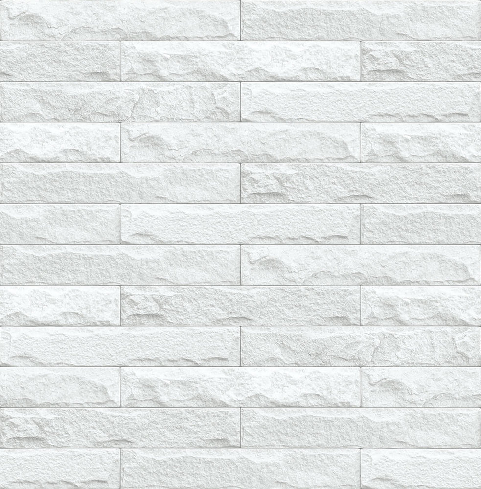 Limestone Brick Peel and Stick Removable Wallpaper