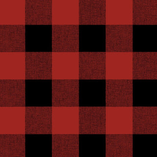 NW34501 buffalo plaid Christmas peel and stick removable wallpaper from NextWall