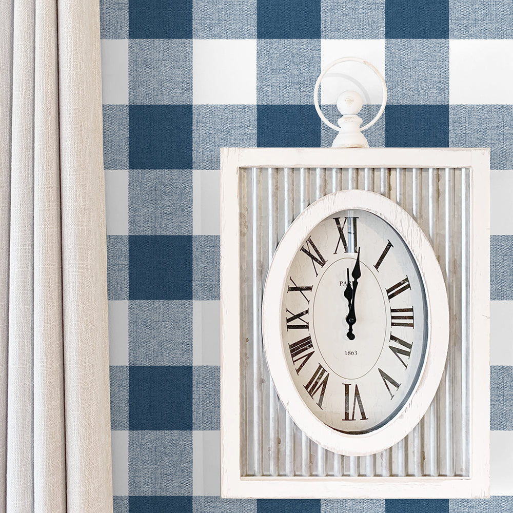 
                  
                    NW34502 picnic plaid peel and stick removable wallpaper decor by NextWall
                  
                