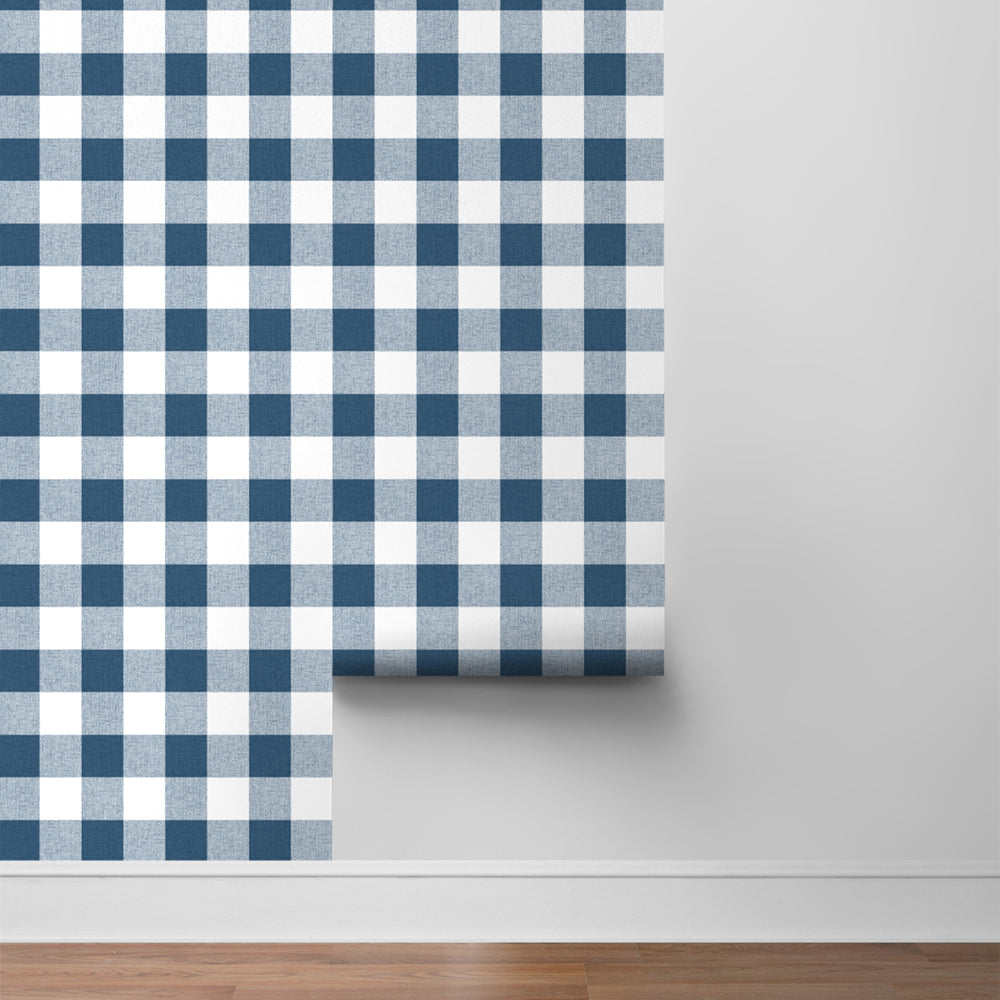 
                  
                    NW34502 picnic plaid peel and stick removable wallpaper roll by NextWall
                  
                