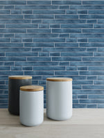 NW34602 brushed metal tile peel and stick removable wallpaper decor by NextWall