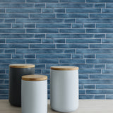 NW34602 brushed metal tile peel and stick removable wallpaper decor by NextWall