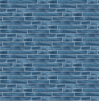 NW34602 brushed metal tile peel and stick removable wallpaper by NextWall