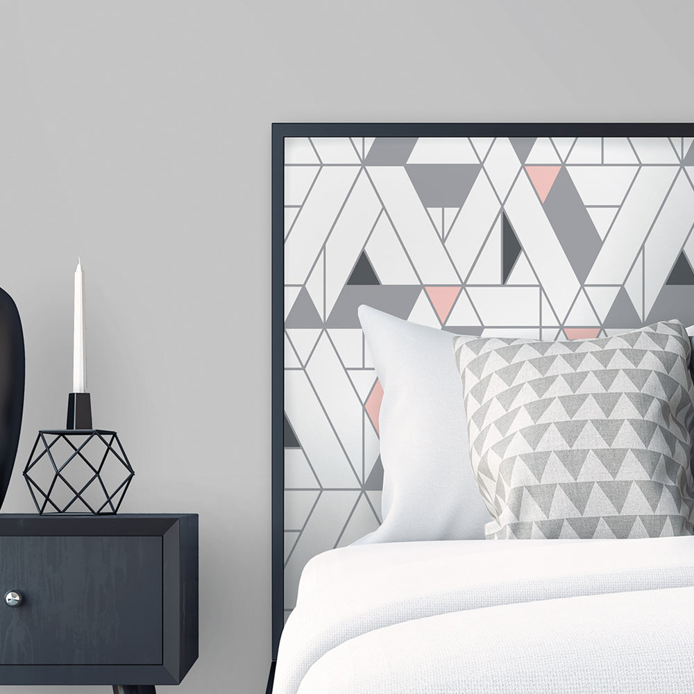 
                  
                    NW34701 kaleidoscope geometric peel and stick removable wallpaper bedroom by NextWall
                  
                