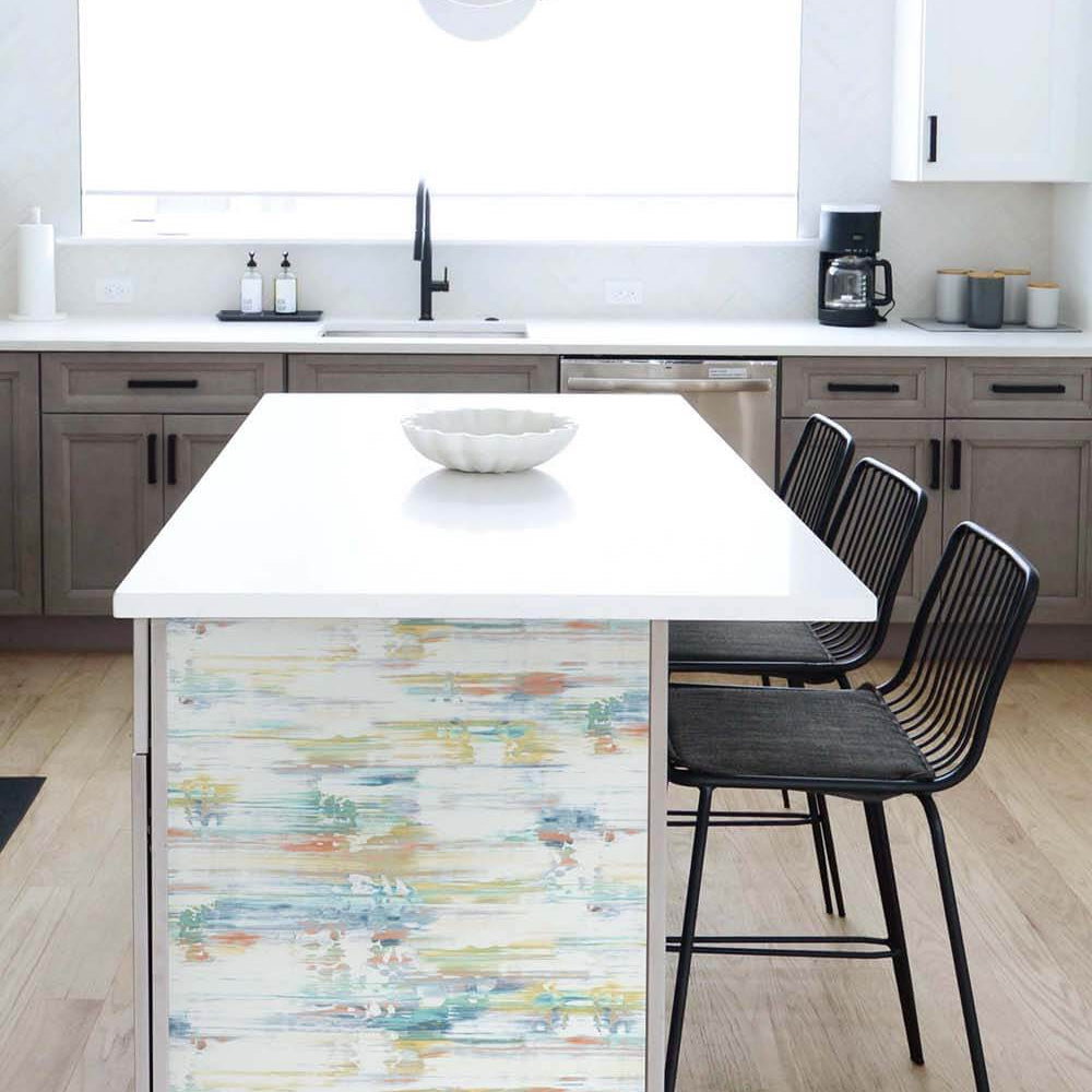 
                  
                    NW35306 brushed stripe abstract peel and stick removable wallpaper kitchen by NextWall
                  
                