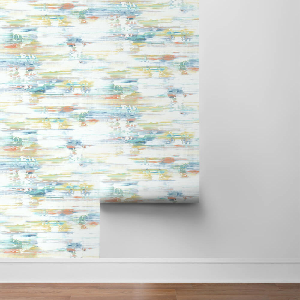 
                  
                    NW35306 brushed stripe abstract peel and stick removable wallpaper roll by NextWall
                  
                