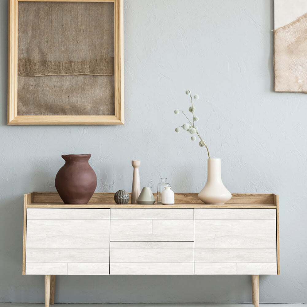 
                  
                    NW35400 teak planks wood peel and stick removable wallpaper furniture from NextWall
                  
                