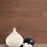 NW35405 teak planks wood peel and stick removable wallpaper decor from NextWall
