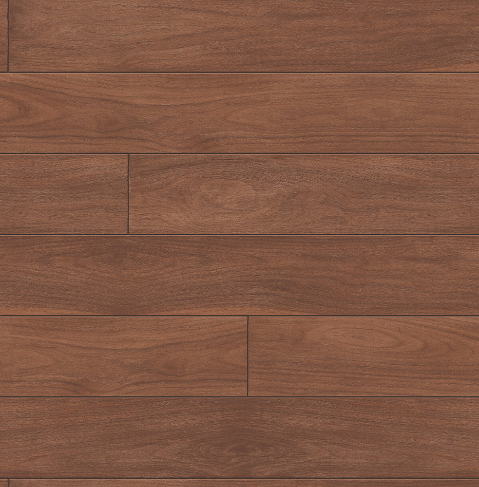 NW35405 teak planks wood peel and stick removable wallpaper from NextWall
