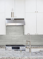 NW35408 teak planks wood peel and stick removable wallpaper kitchen from NextWall