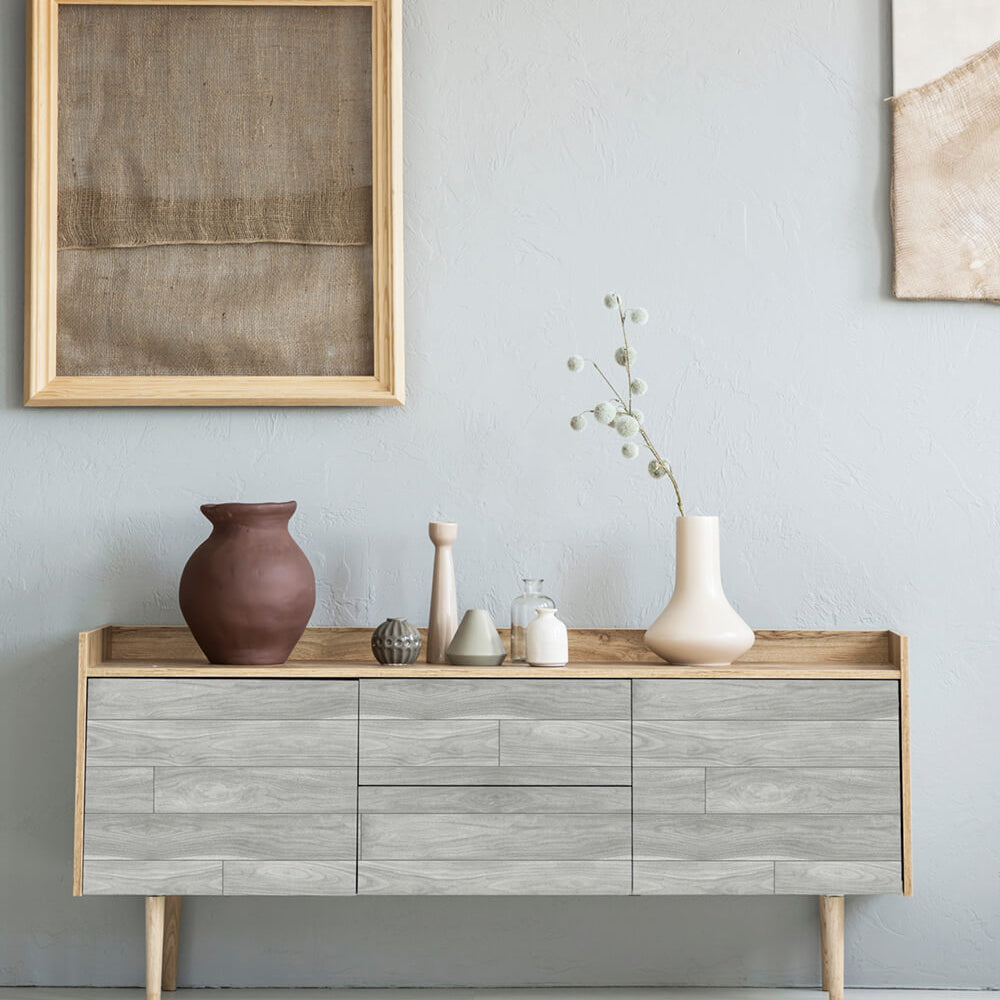 
                  
                    NW35408 teak planks wood peel and stick removable wallpaper furniture from NextWall
                  
                