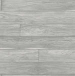 NW35408 teak planks wood peel and stick removable wallpaper from NextWall