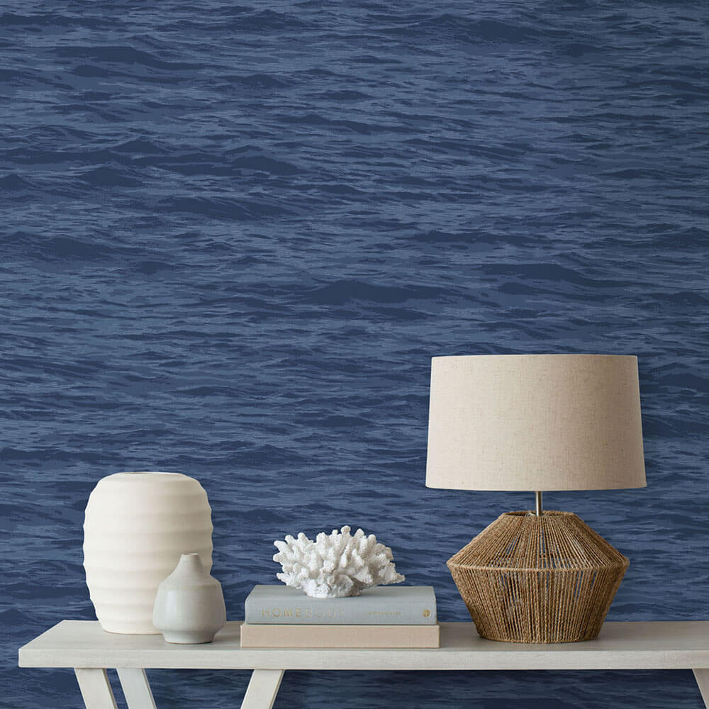 
                  
                    NW35902 serene sea coastal peel and stick removable wallpaper decor by NextWall
                  
                