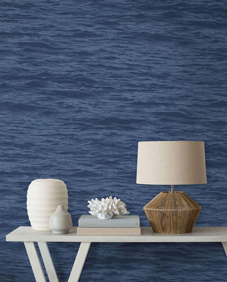 NW35902 serene sea coastal peel and stick removable wallpaper decor by NextWall