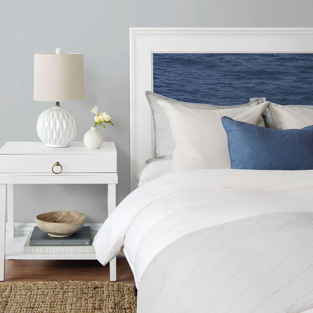 
                  
                    NW35902 serene sea coastal peel and stick removable wallpaper bed by NextWall
                  
                