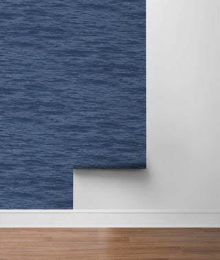 NW35902 serene sea coastal peel and stick removable wallpaper roll by NextWall