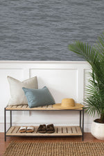 NW35908 serene sea coastal peel and stick removable wallpaper entryway by NextWall