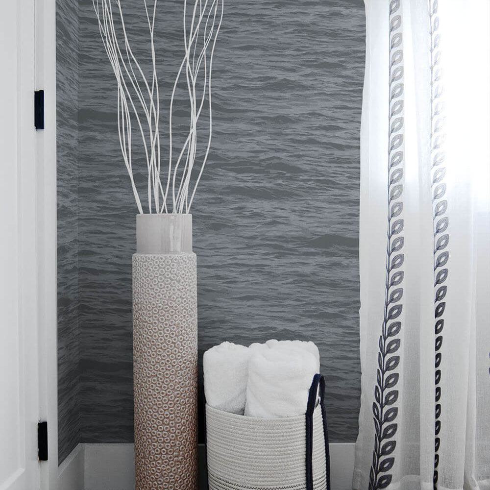 
                  
                    NW35908 serene sea coastal peel and stick removable wallpaper bedroom by NextWall
                  
                