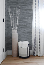 NW35908 serene sea coastal peel and stick removable wallpaper bedroom by NextWall