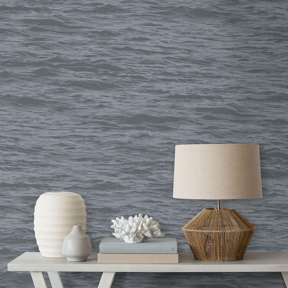 
                  
                    NW35908 serene sea coastal peel and stick removable wallpaper decor by NextWall
                  
                