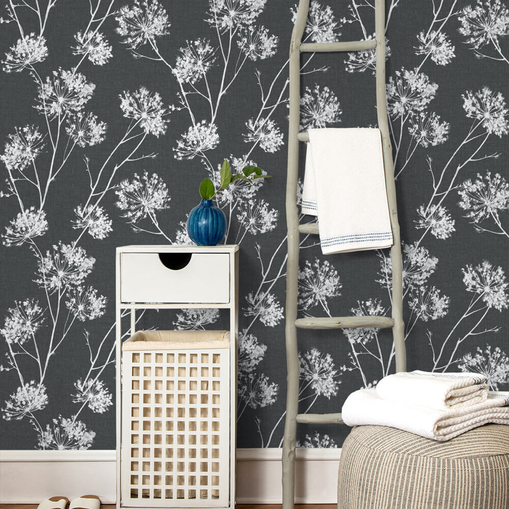 
                  
                    NW36000 one o'clock botanical peel and stick removable wallpaper decor from NextWall
                  
                