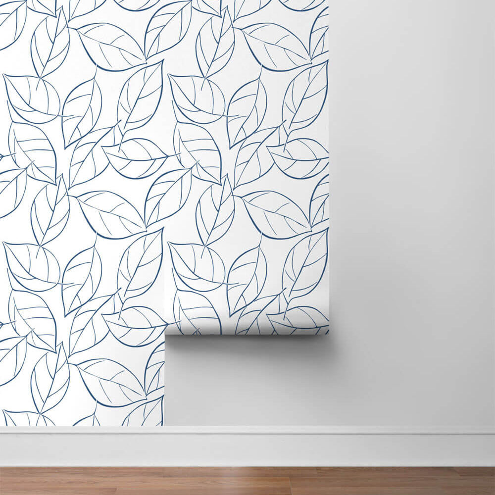 
                  
                    NW36502 tossed leaves botanical peel and stick removable wallpaper roll by NextWall
                  
                