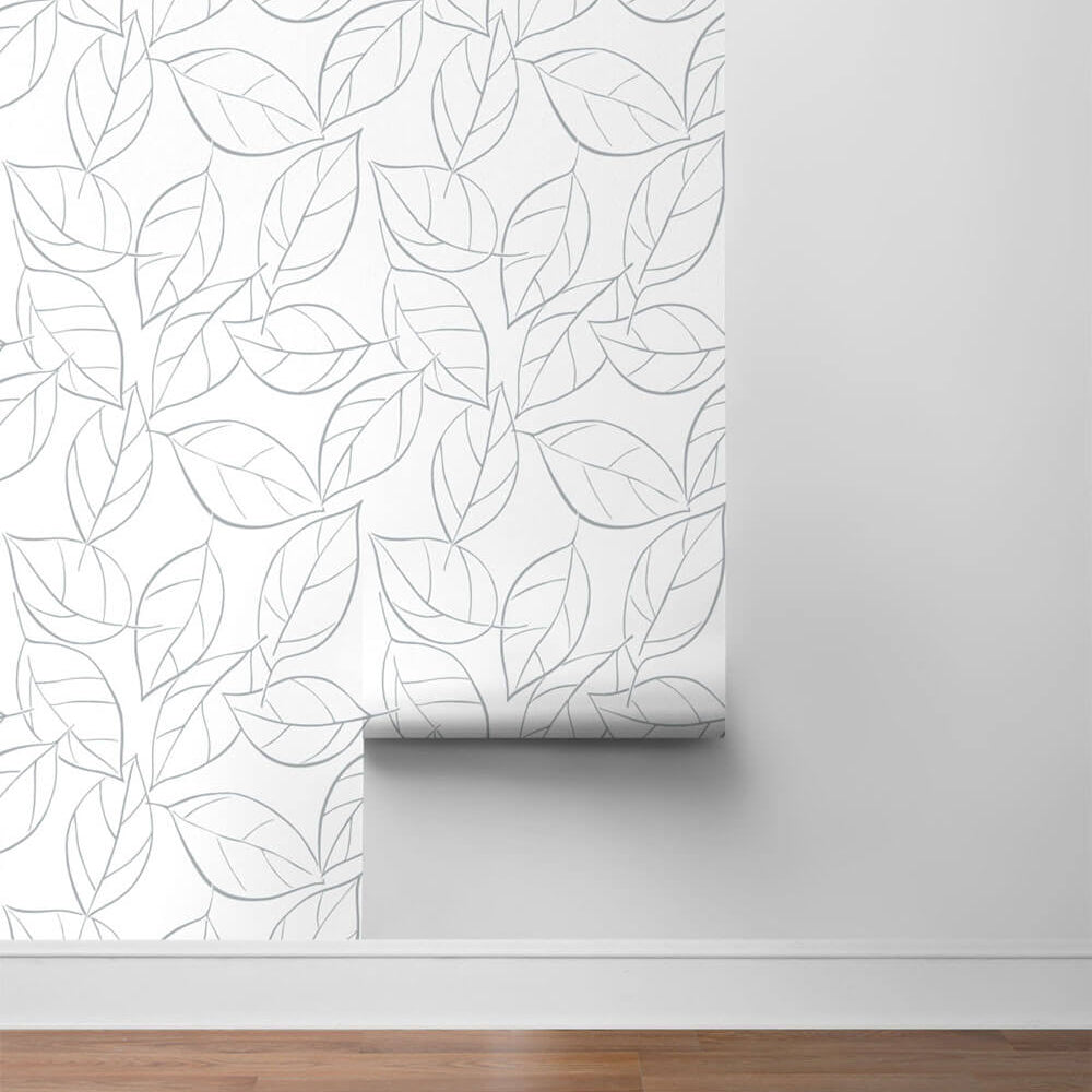 
                  
                    NW36508 tossed leaves botanical peel and stick removable wallpaper roll by NextWall
                  
                