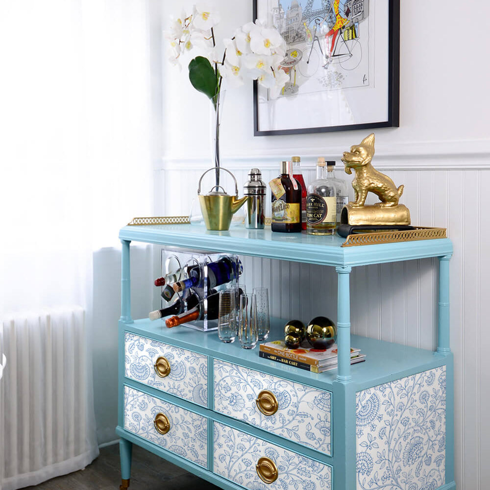 
                  
                    NW36802 paisley trail bohemian peel and stick removable wallpaper dining room from NextWall
                  
                