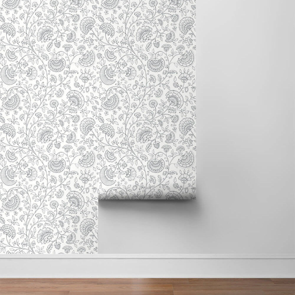 
                  
                    NW36808 paisley trail bohemian peel and stick removable wallpaper roll from NextWall
                  
                
