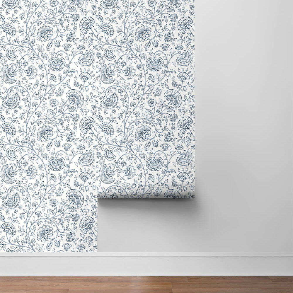 
                  
                    NW36812 paisley trail bohemian peel and stick removable wallpaper roll from NextWall
                  
                