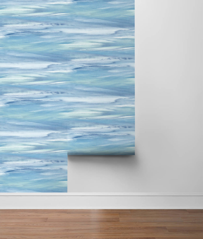 NW36902 sirius brushstroke abstract peel and stick removable wallpaper roll from NextWall