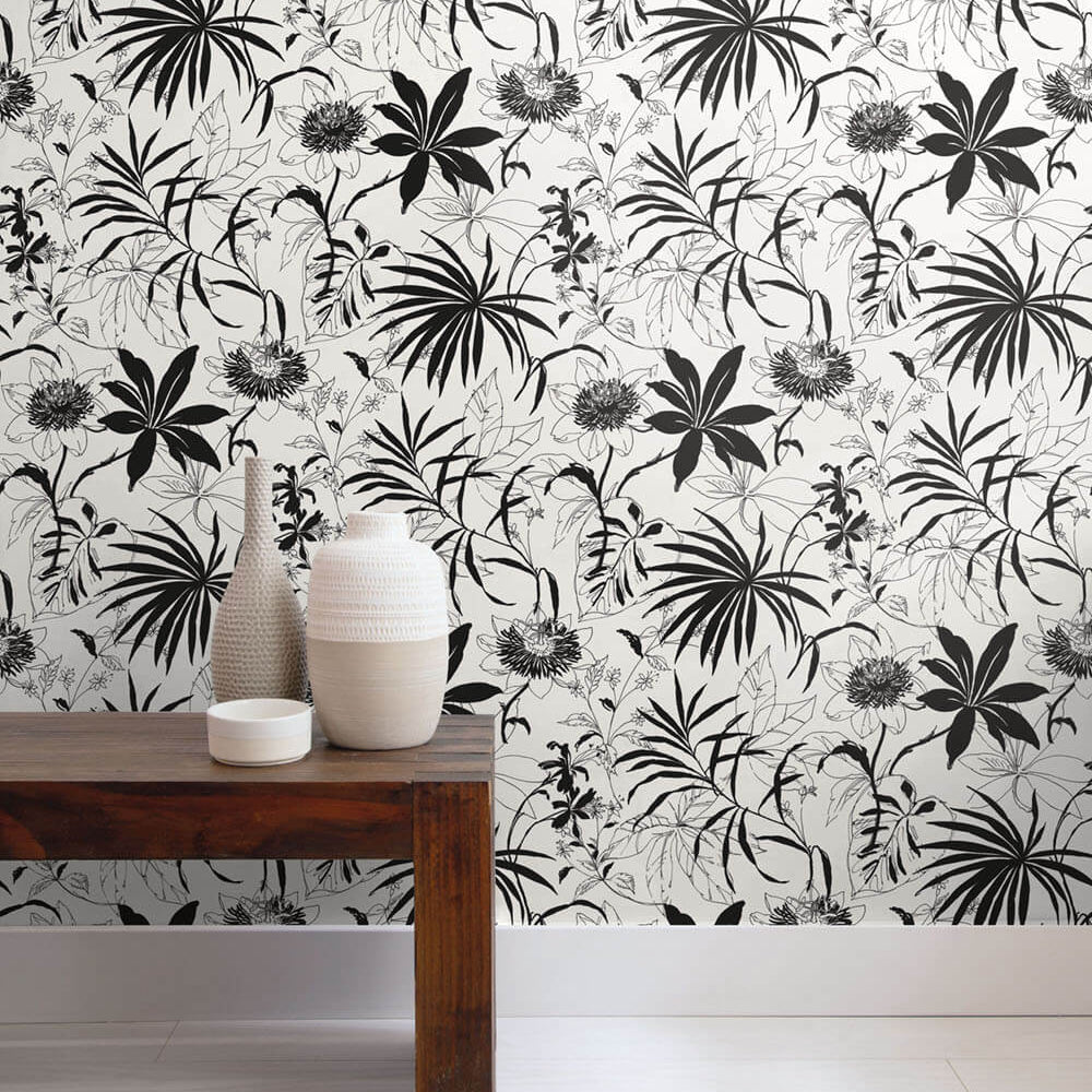 
                  
                    NW37300 tropical garden peel and stick removable wallpaper decor from NextWall
                  
                