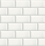 NW37600 large subway tile peel and stick removable wallpaper from NextWall