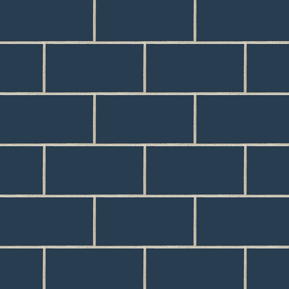 
                  
                    NW37602 retro faux subway tile peel and stick removable wallpaper from NextWall
                  
                