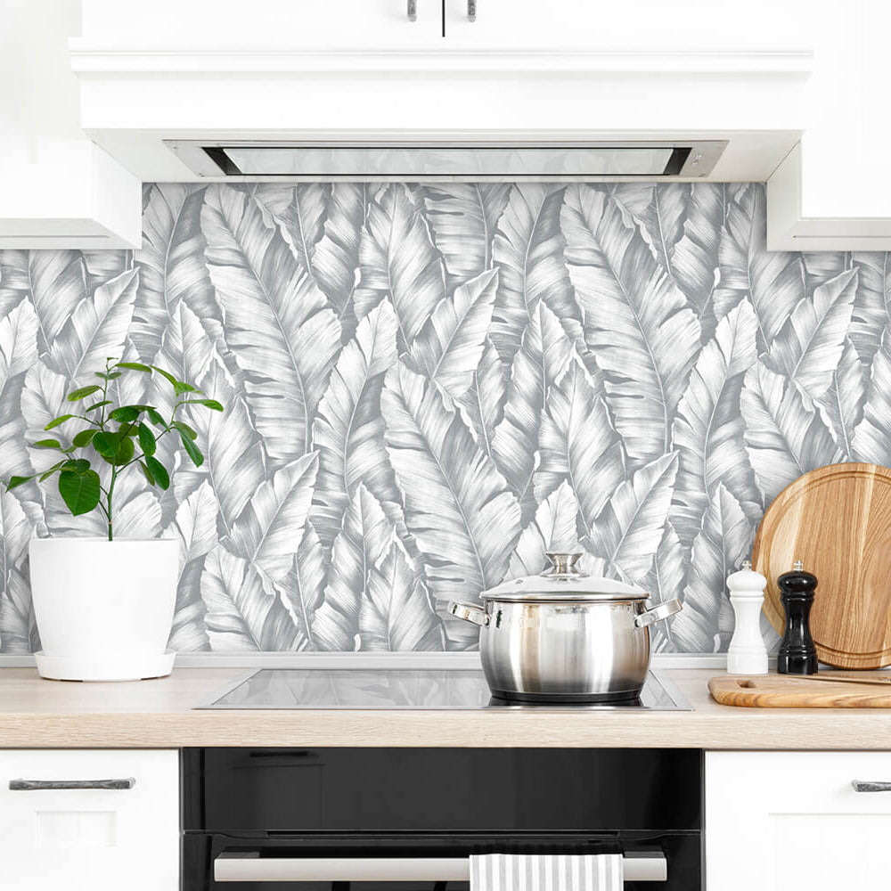 
                  
                    NW37908 Baha banana leaf peel and stick removable wallpaper backsplash from NextWall
                  
                