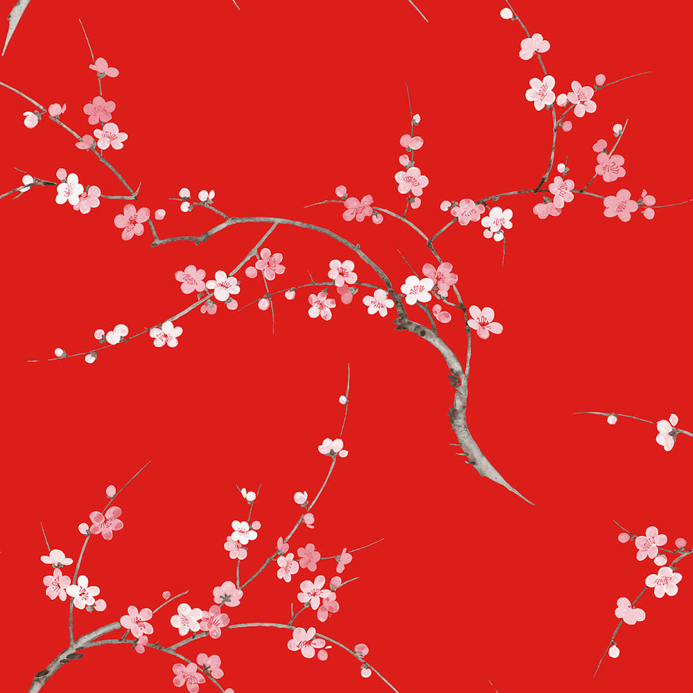 
                  
                    NW38301 cherry blossom floral peel and stick removable wallpaper from NextWall
                  
                